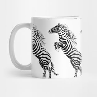 Jumping zebra Mug